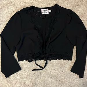 Princess Polly Black Top